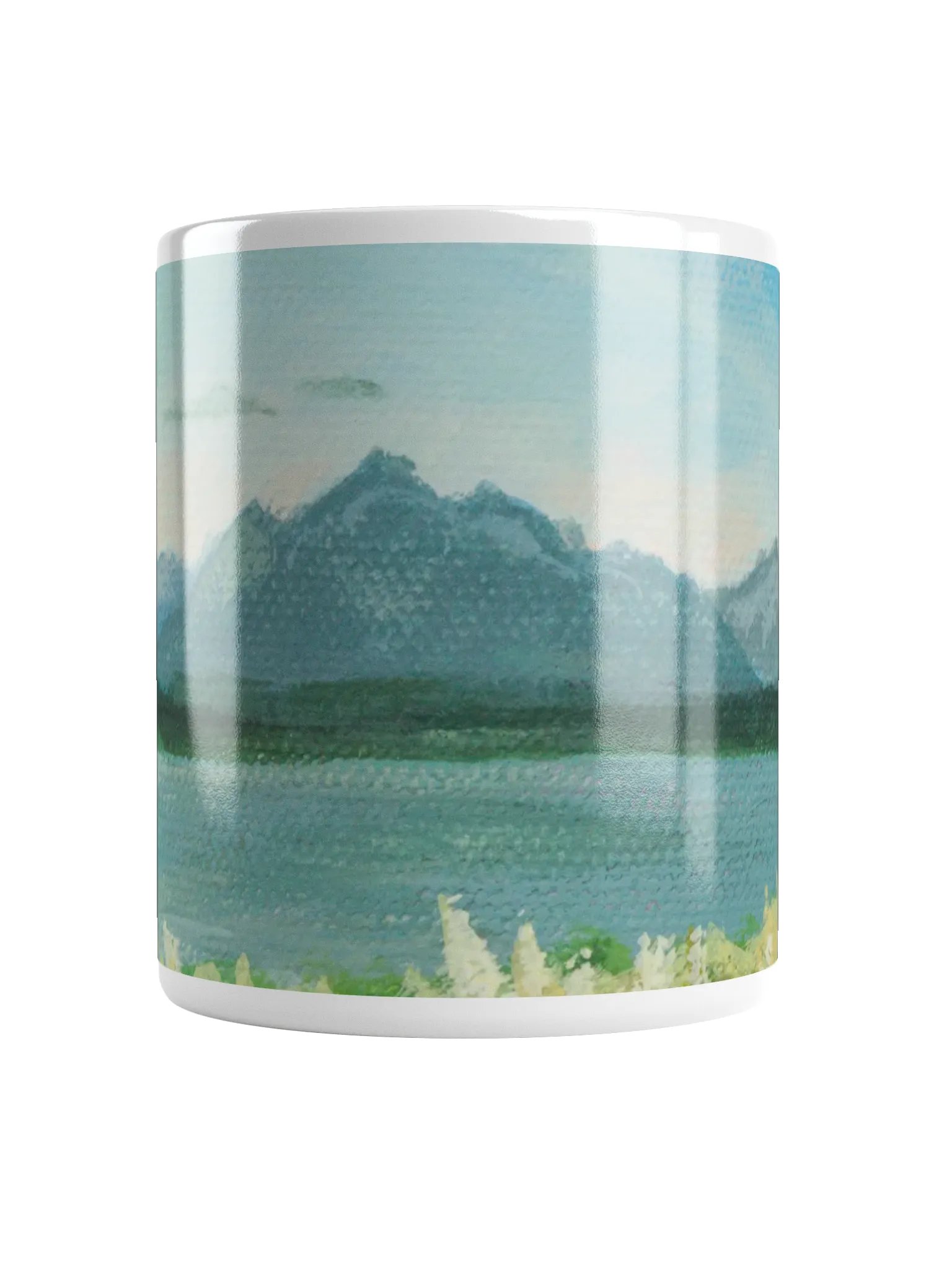 Serene Lakeview Mountain Mug product image (13)