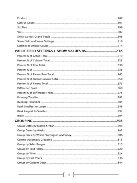 Expert Collection To Mastering Excel Pivot Tables – Complete Training Course product image (10)
