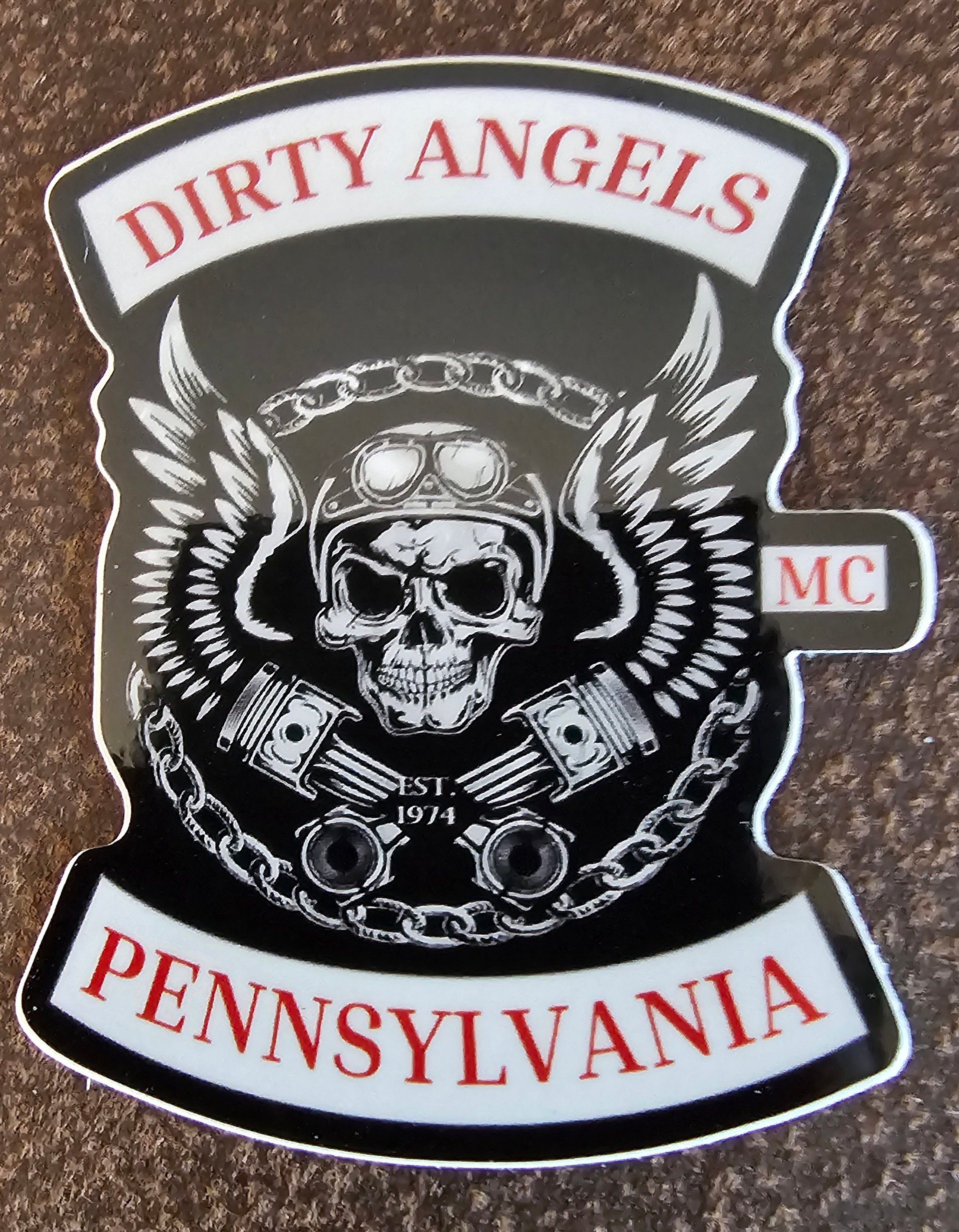 Die Cut DAMC Sticker (updated logo) - (MMM27 PREORDER ONLY) product image (1)