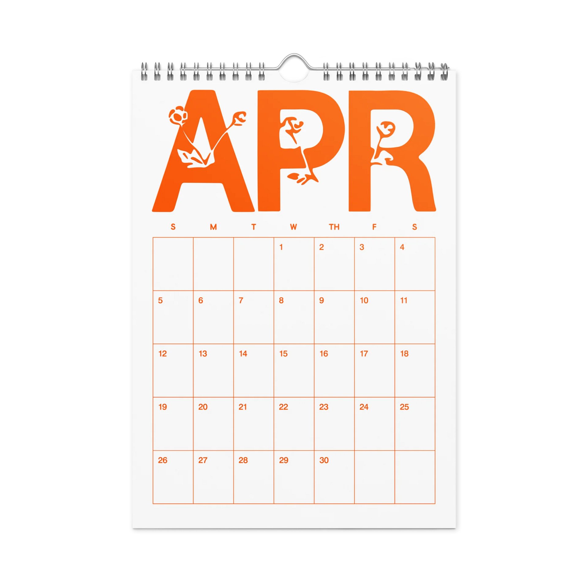 2026 Calendar (Sunday start date) product image (7)