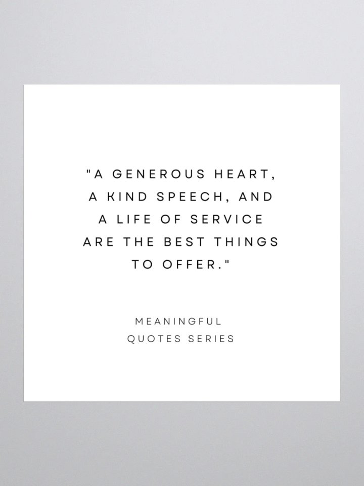 Meaningful Quotes Kiss-Cut Stickers product image (1)