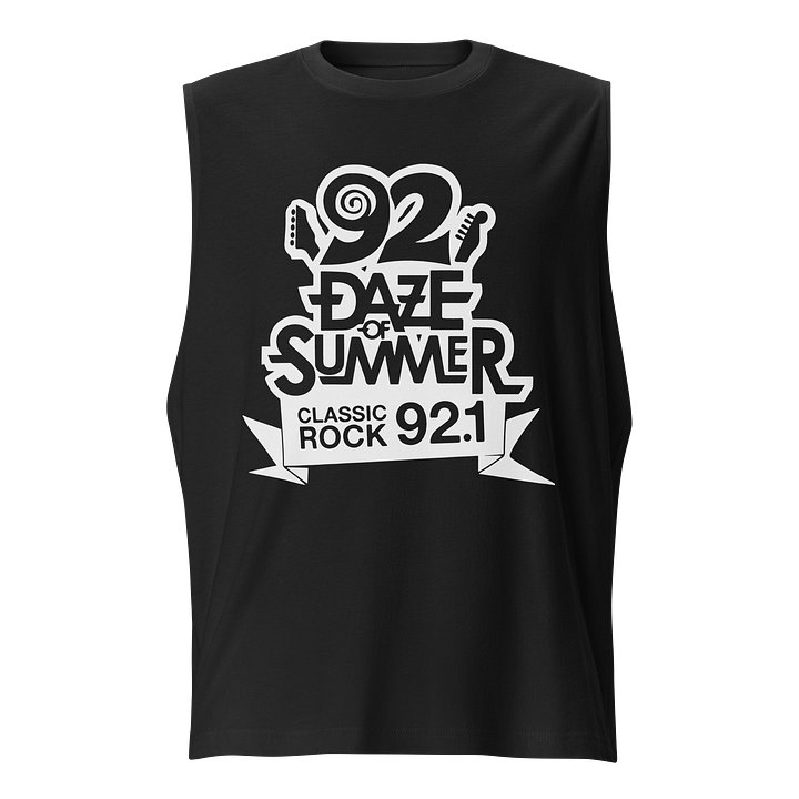 92 Daze of Summer Men's Black Muscle Tank Top product image (1)
