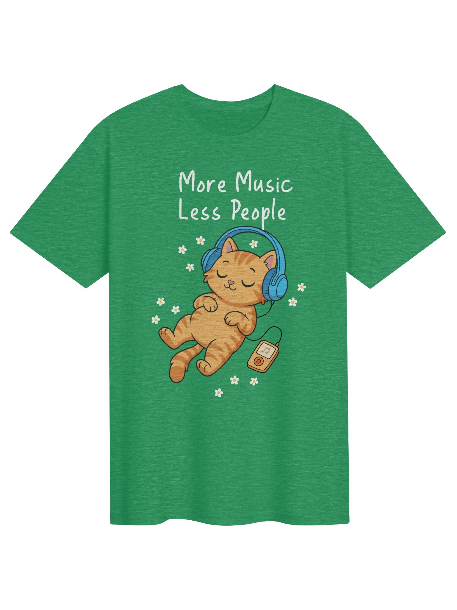 More Music Less People Tee product image (2)