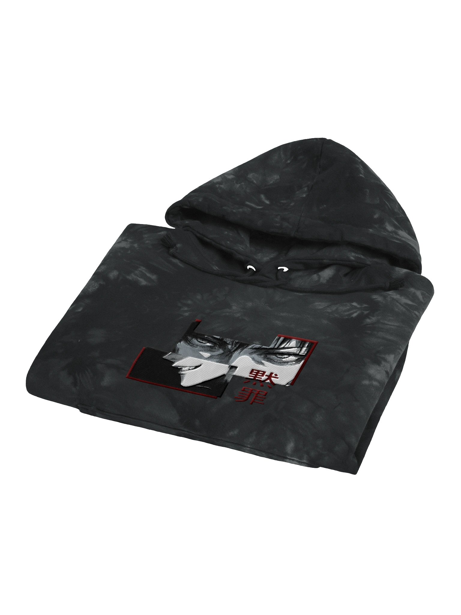 Intense Manga Style Tie-Dye Hoodie product image (12)