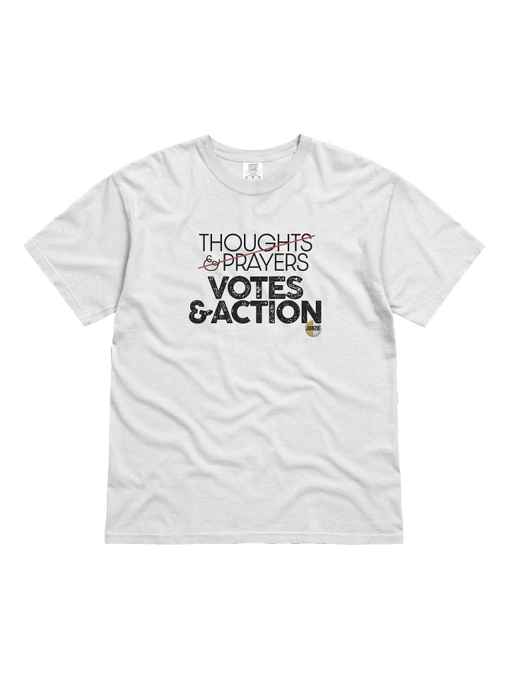 THOUGHTS & PRAYERS T-Shirt White product image (1)