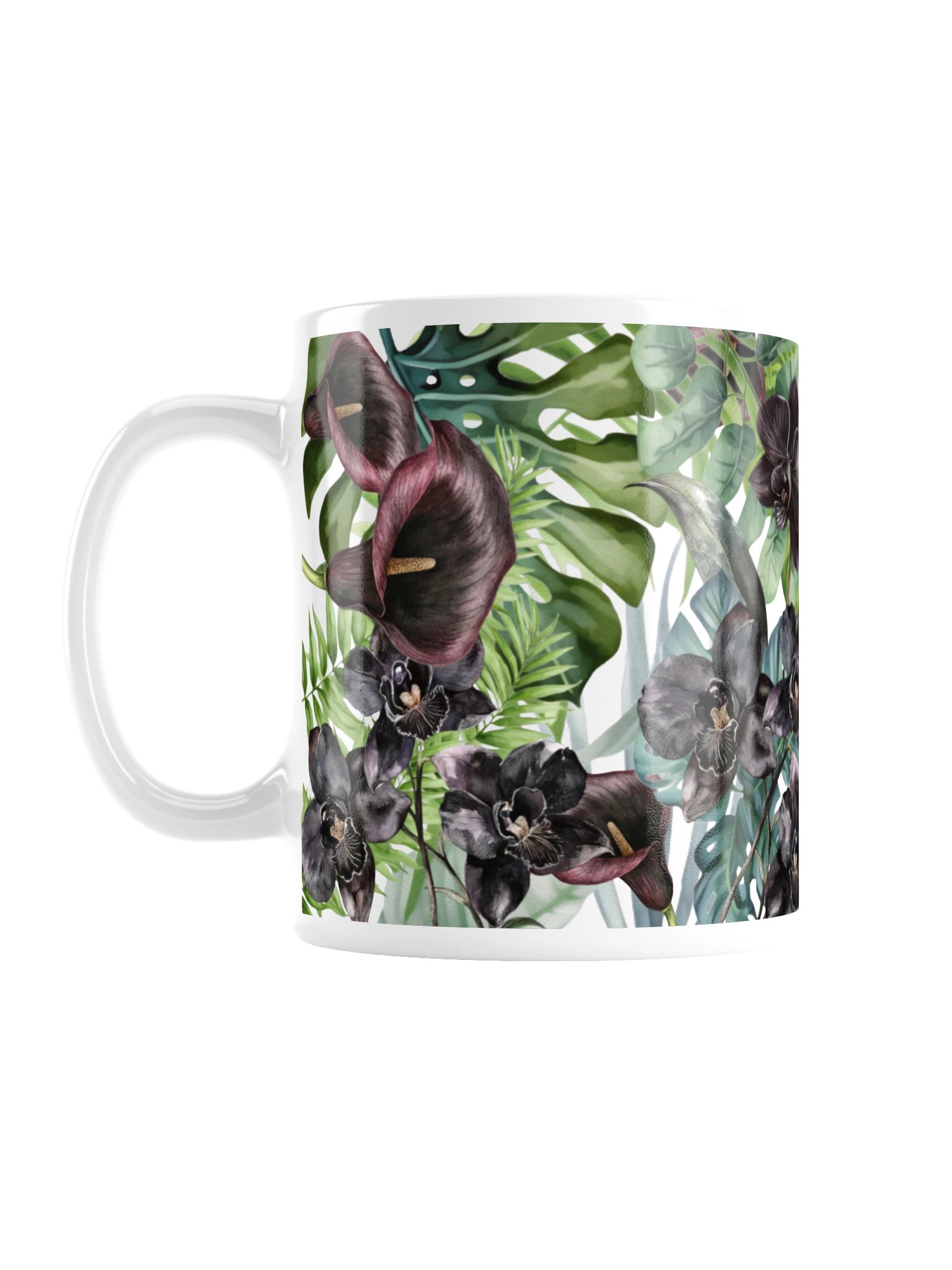 Midnight Forest Ceramic Mug | Enchanted Woodland Coffee Cup product image (3)