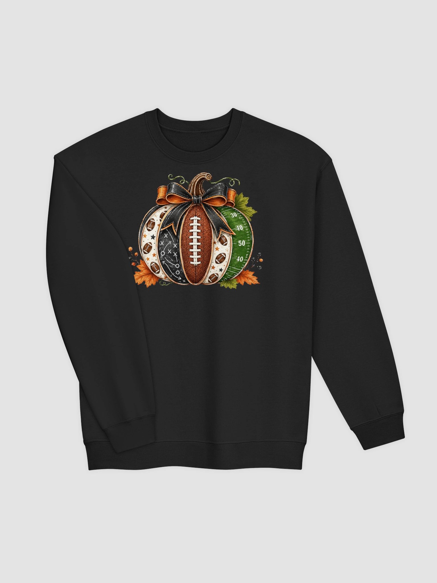 Fall Football Pumpkin Sweatshirt product image (3)