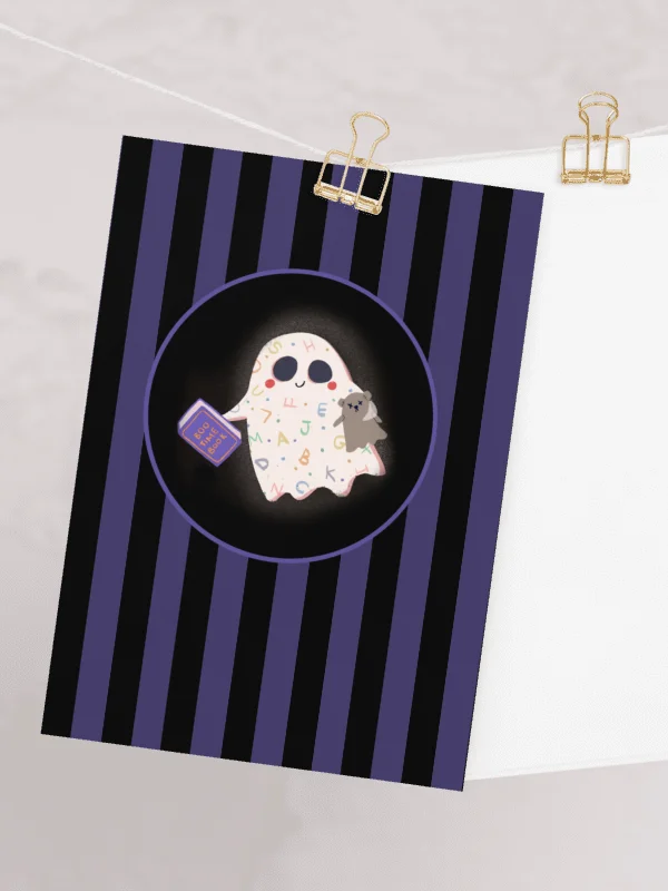 Little Ghost Bedtime - Greeting Card product image (1)