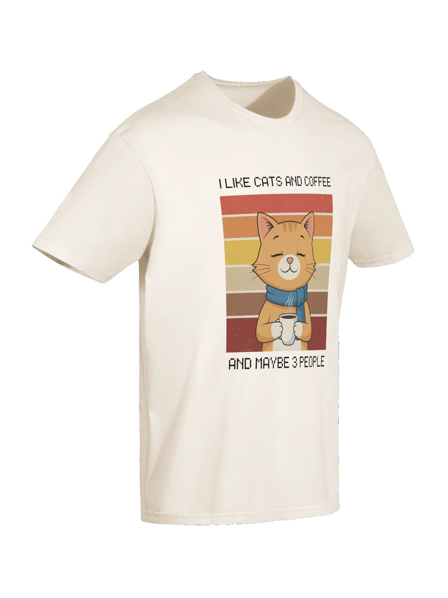 Cozy Cat Coffee T-Shirt product image (66)