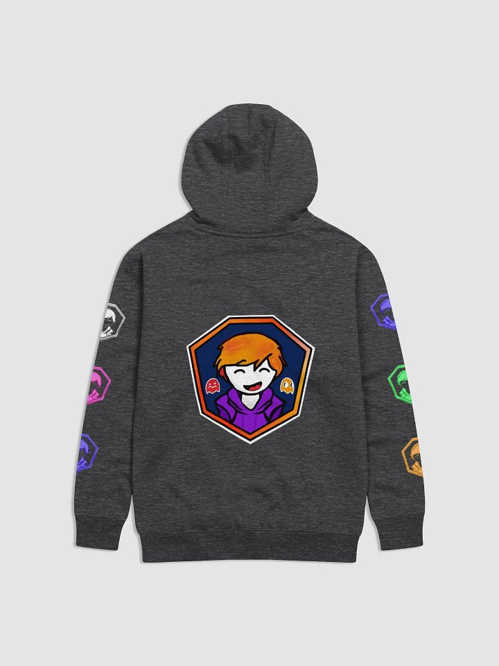 mythcafe logo sub badge hoodie product image (2)
