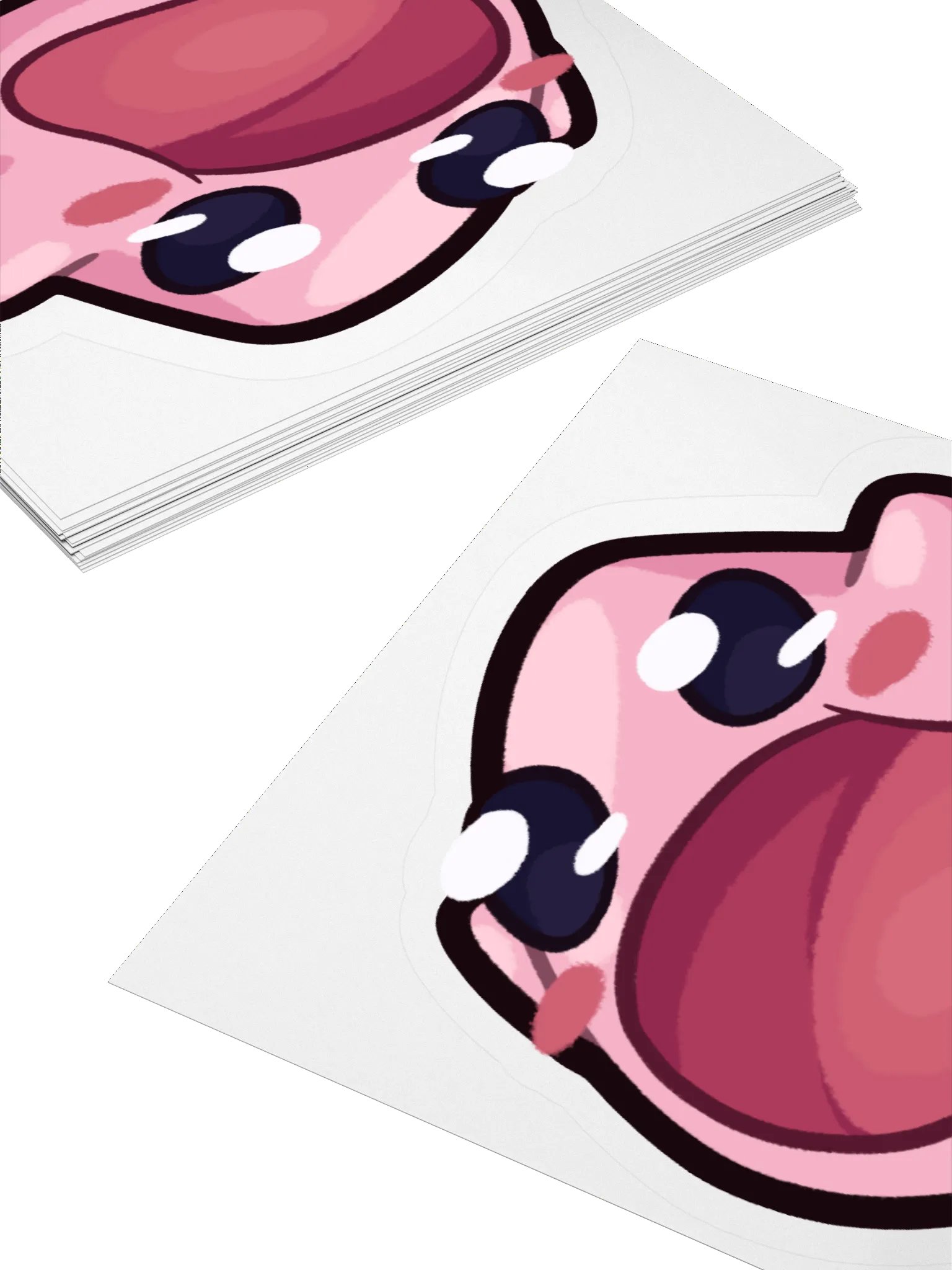 Hungry Pink Star Sticker product image (4)