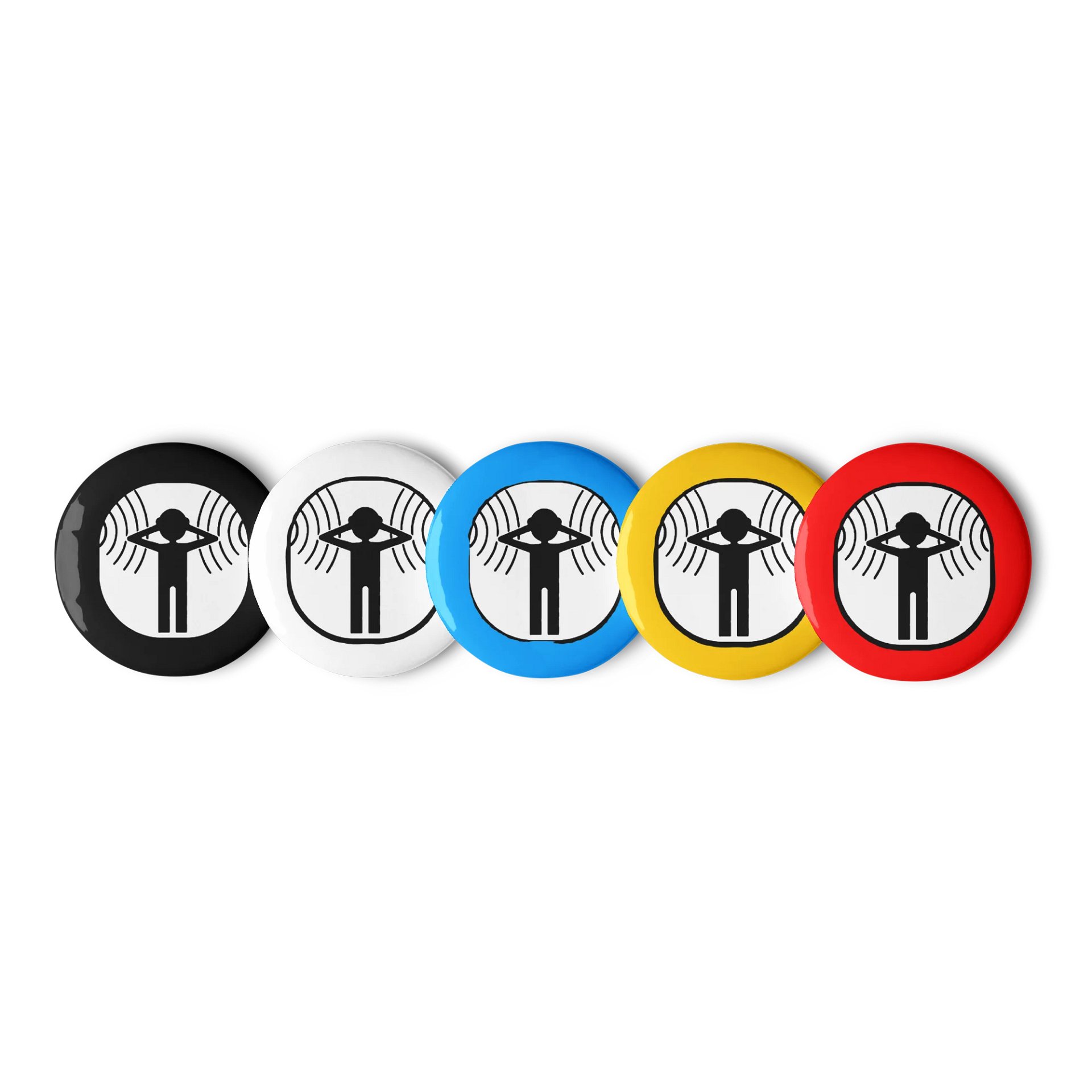 Noise Man Button Set product image (1)