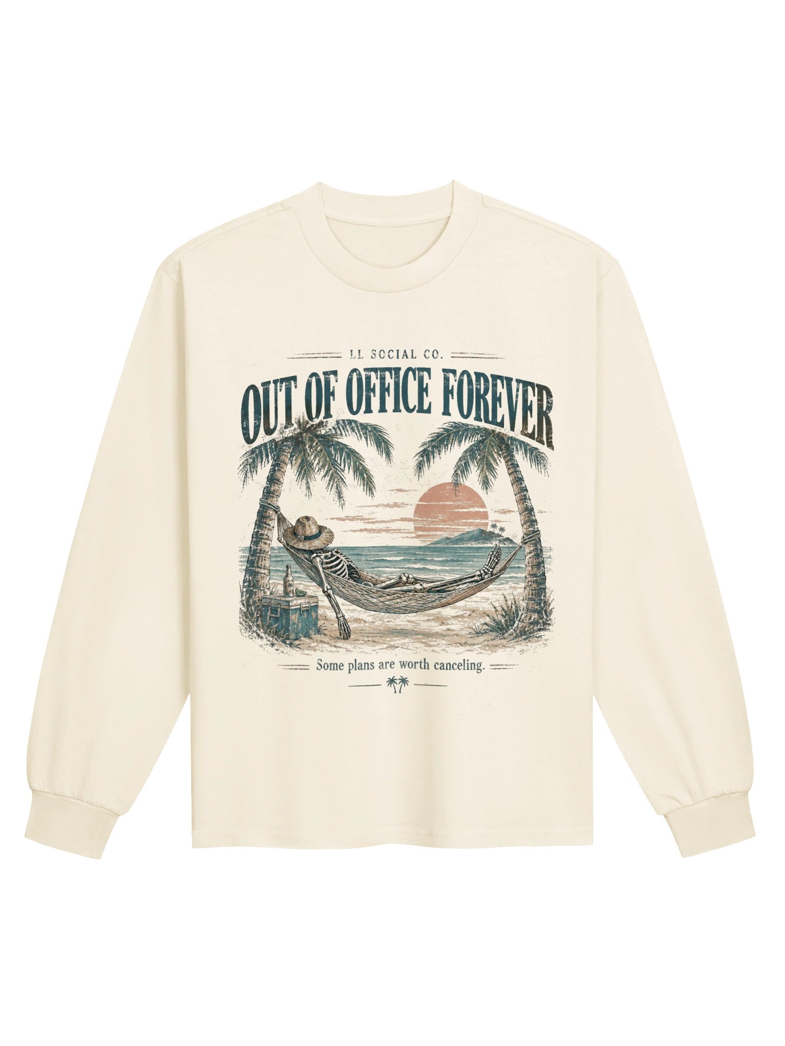 Out of Office Forever Premium Long Sleeve product image (2)