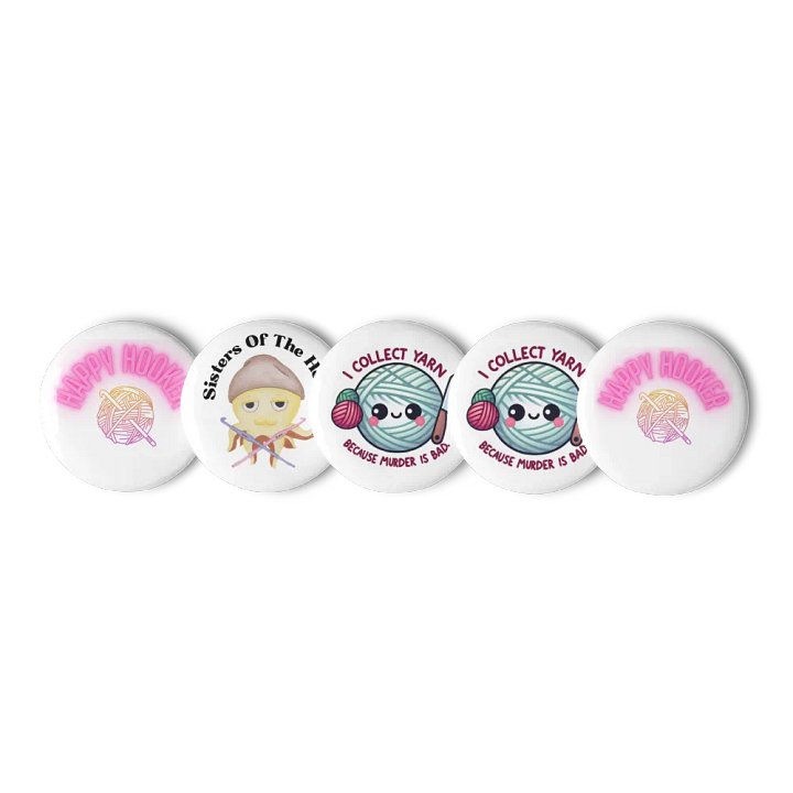 Sisters of the Hook Pin Collection product image (3)