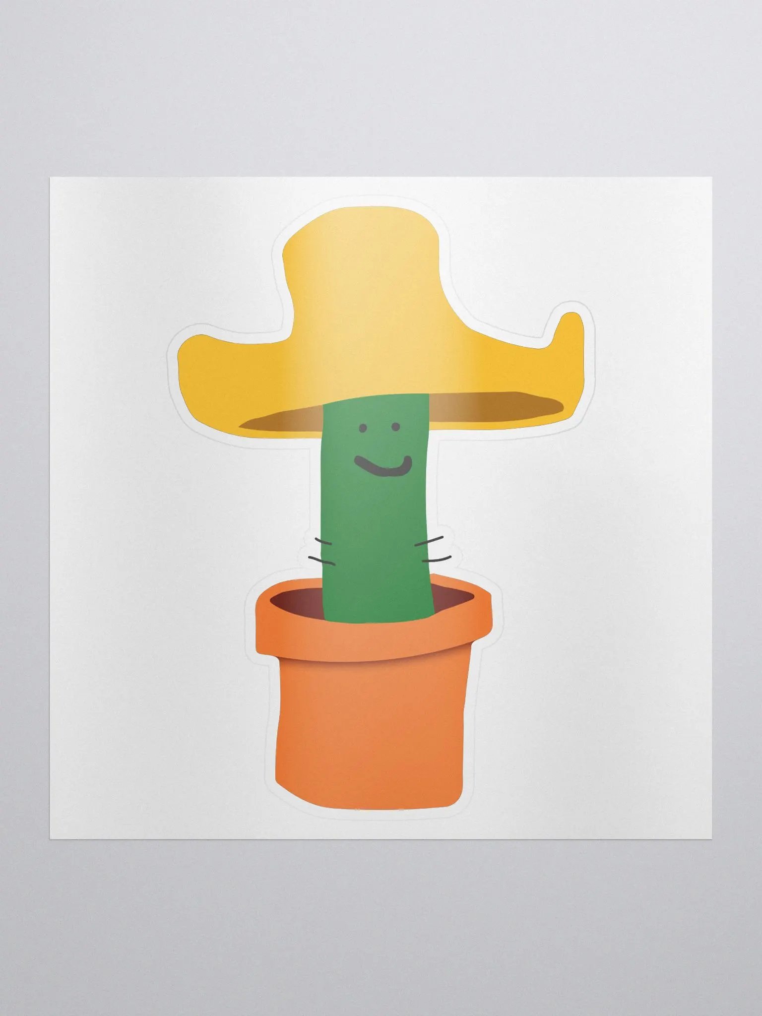 Lil Cactus Sticker product image (1)