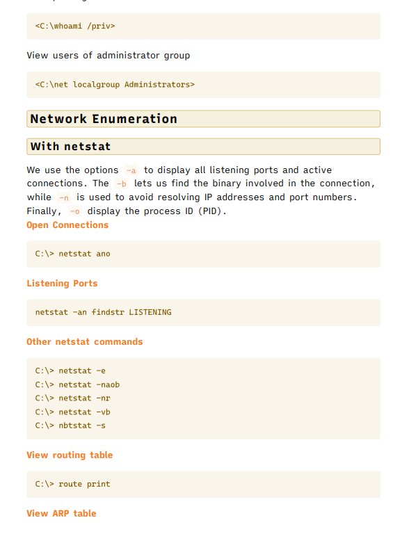 Windows Hacking Study Notes & Cheat Sheets product image (3)