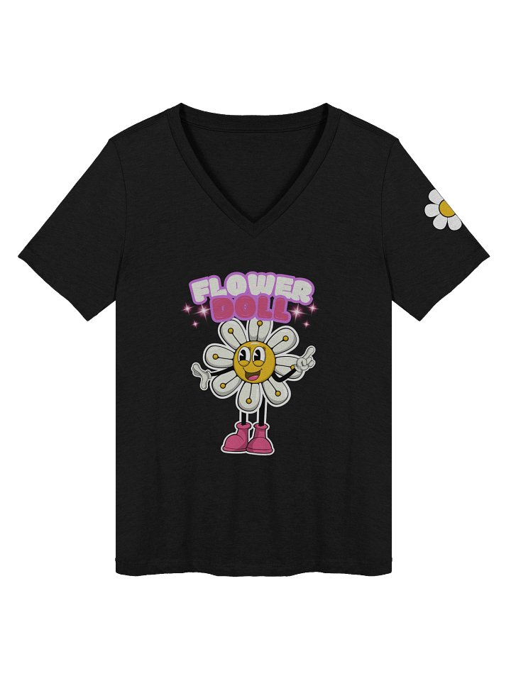 V Neck Daisy Flowerdoll Tee product image (1)