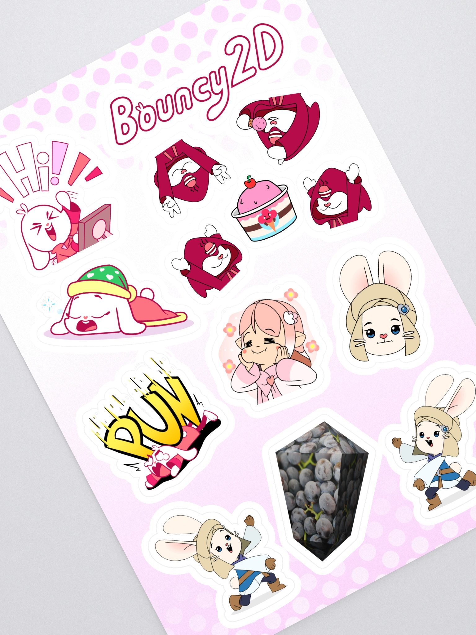Bouncy2D Sticker Set #2 product image (1)