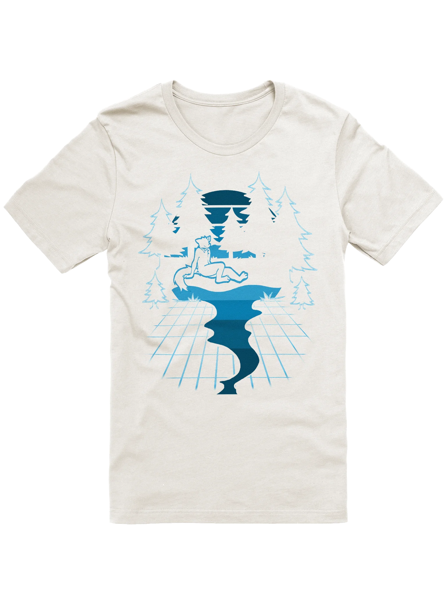 Vapourwave Skyks t-shirt (light edition) product image (1)