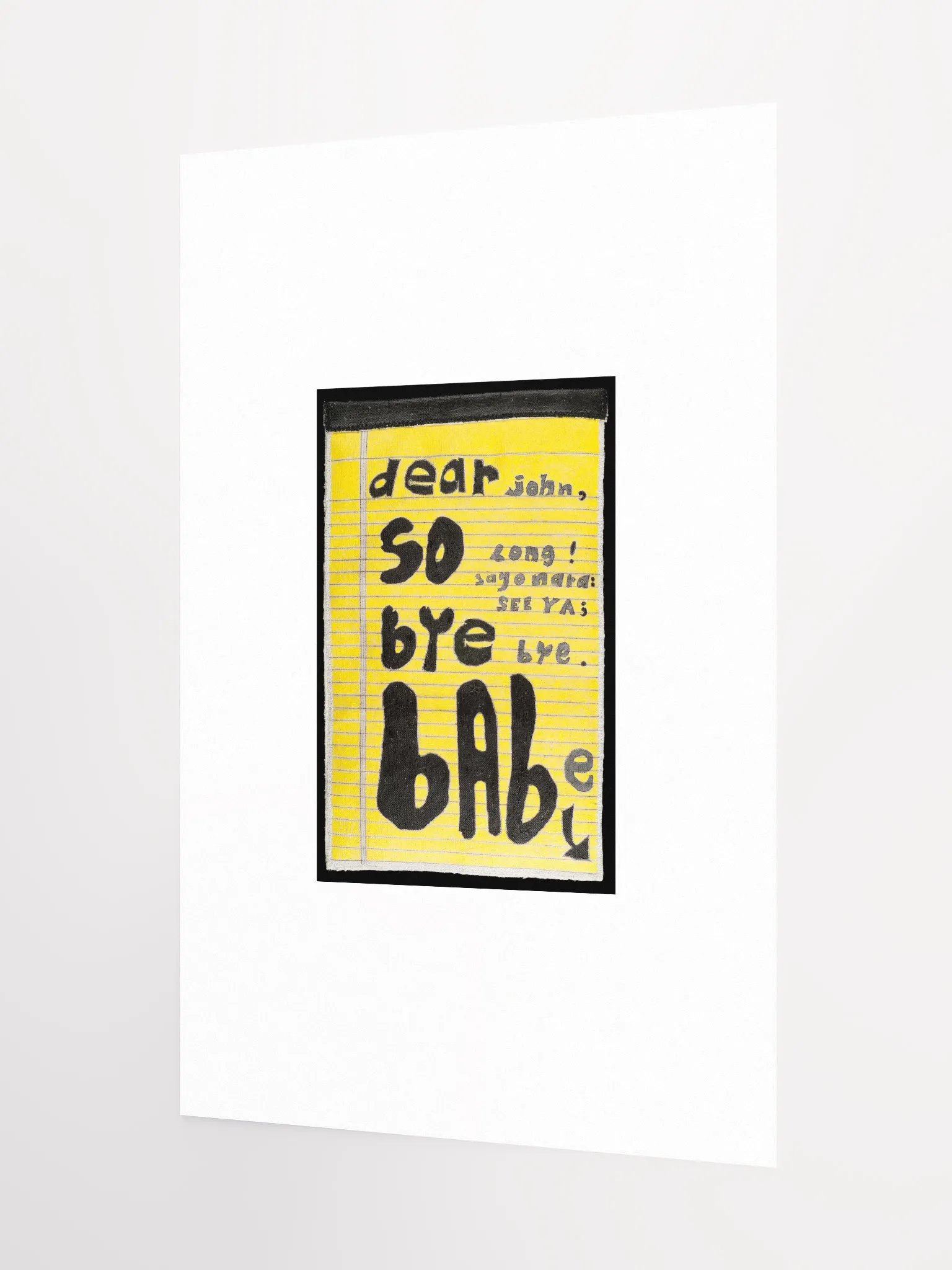Dear John Print product image (4)