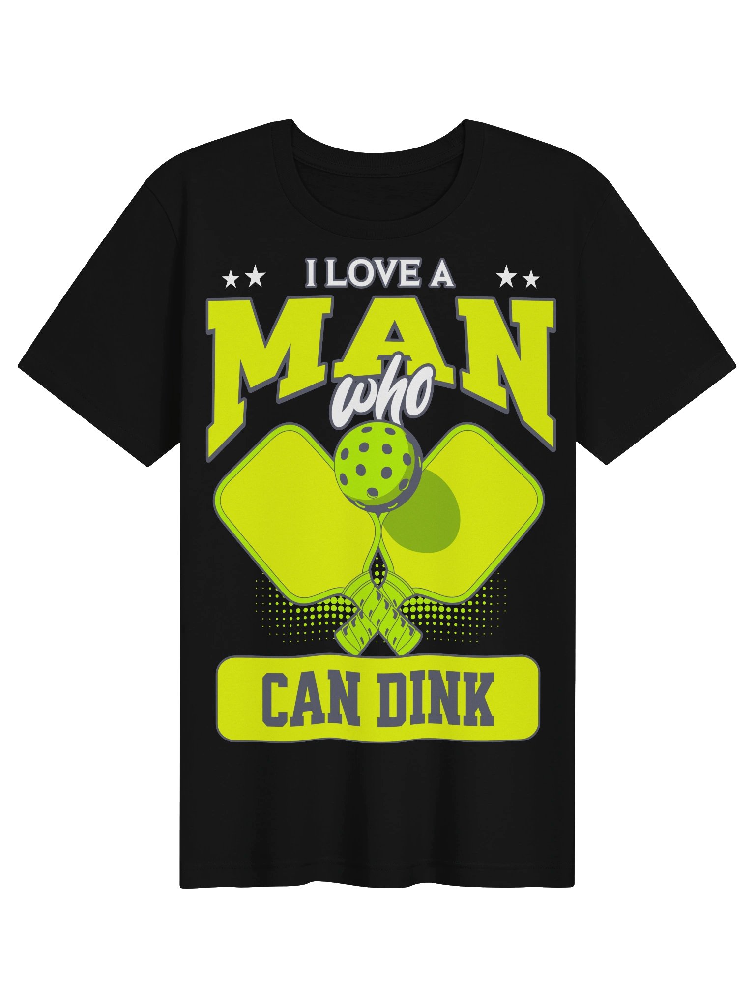 I Love a Man Who Can Dink Funny Pickleball Women's T-Shirt product image (2)