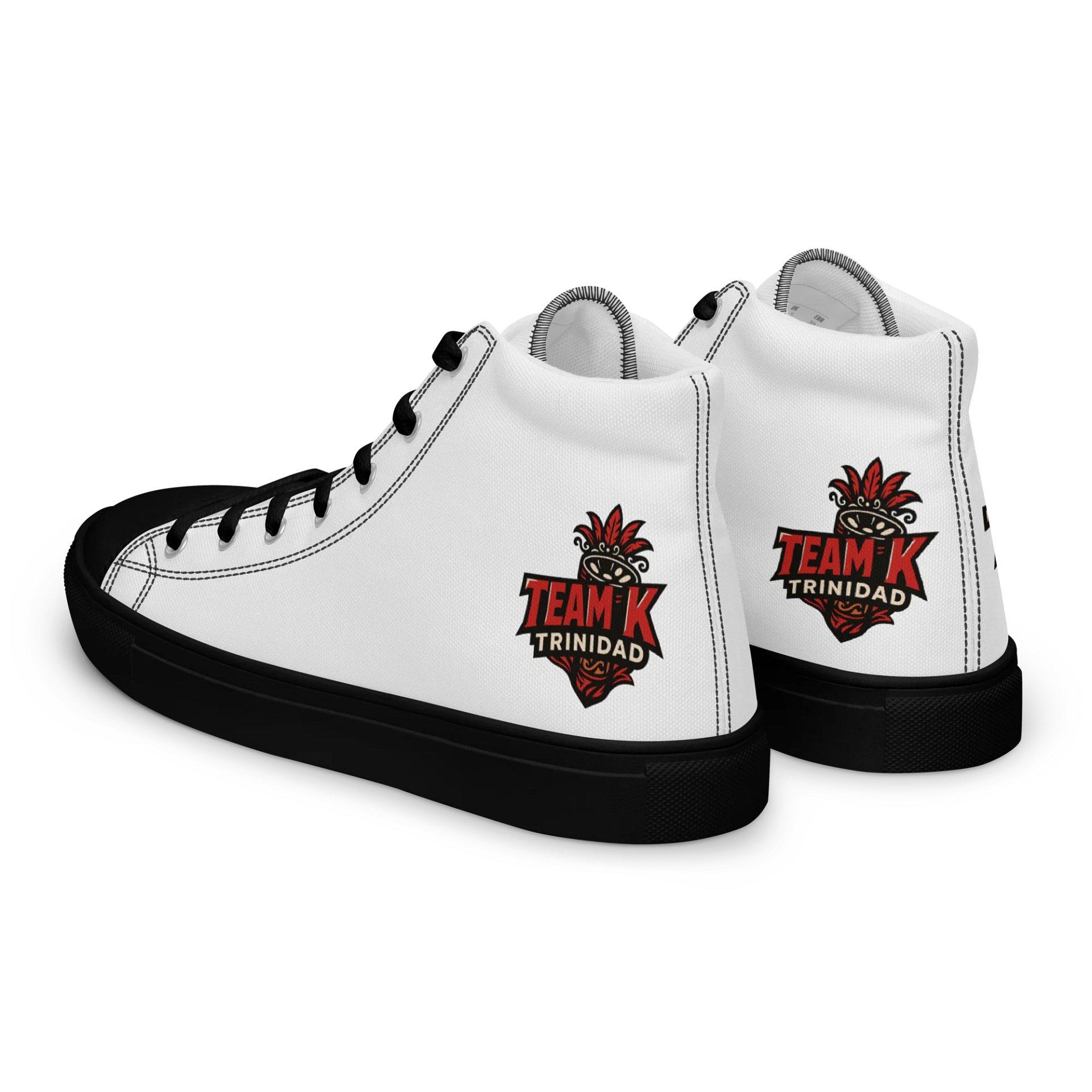 TEAM K TRINIDAD Women's High Top Canvas Shoes product image (5)