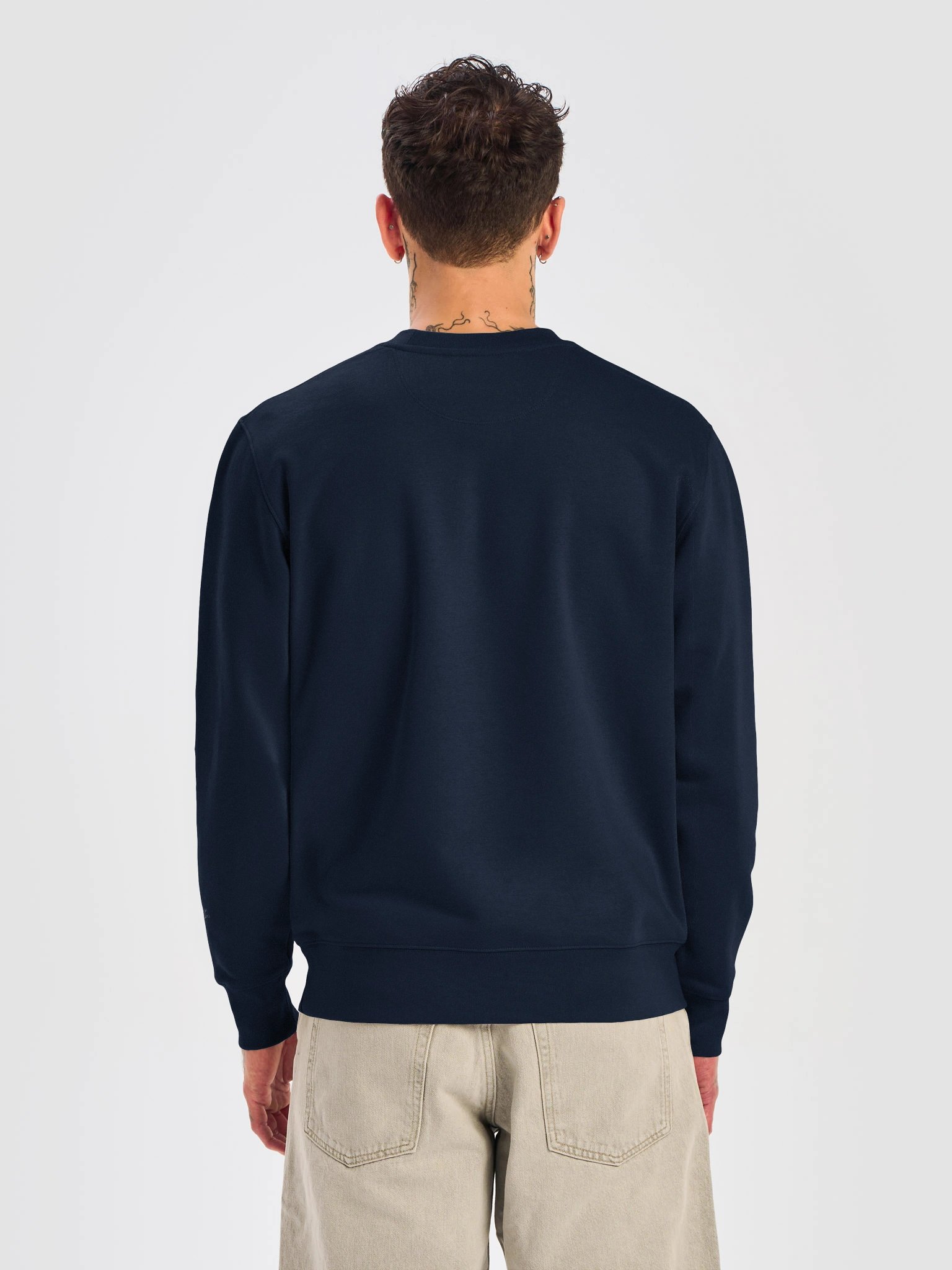 Highly Favored. Dangerously literate. Navy sweater. product image (6)