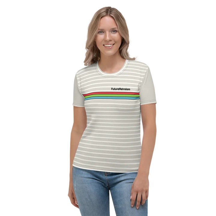 FR AOP Women's Crew Neck T-Shirt product image (1)
