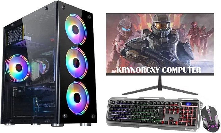 Brand: KRYNORCXY 2.6 2.6 out of 5 stars (8) I7 Extreme Gaming Pc (Core I7 3770 Cpu/16Gb Ram/ 512Gb Ssd/ 1Tb Hard Disk/Gt 730 4Gb Graphic Card /22 Inch Hd Monitor/Gaming Keyboard Mouse/WiFi/ product image (1)