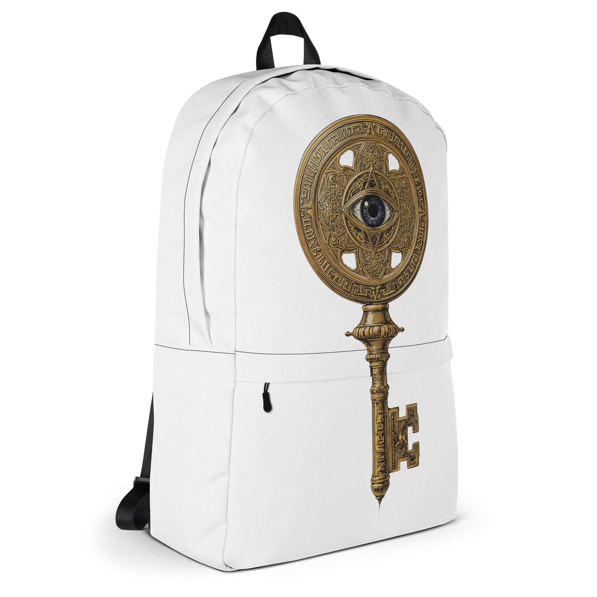 The Gatekeeper’s Key All-Over Print Backpack | 15″ Laptop Compartment product image (4)