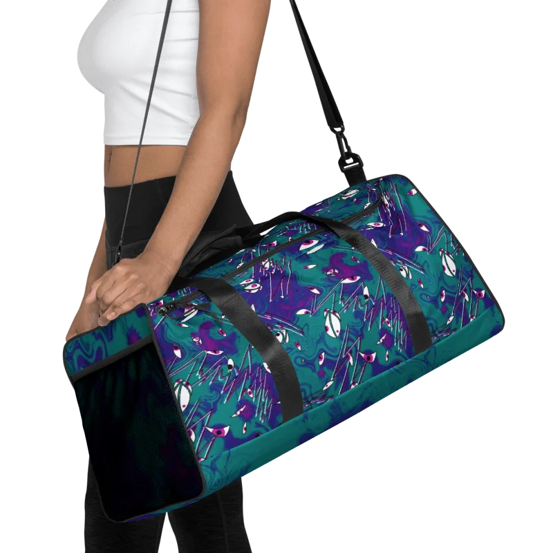 Eyes and Lightning Magic Duffle Bag (Overdose Colours) product image (2)