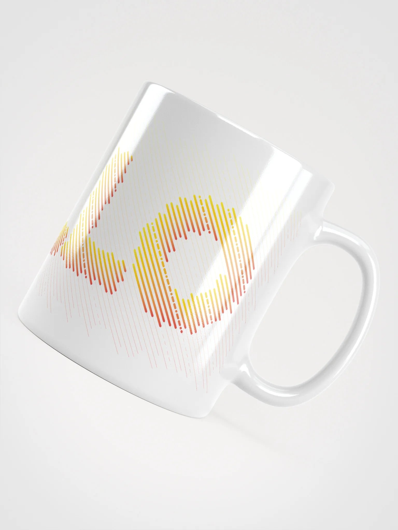 "Hello" White Mug product image (6)