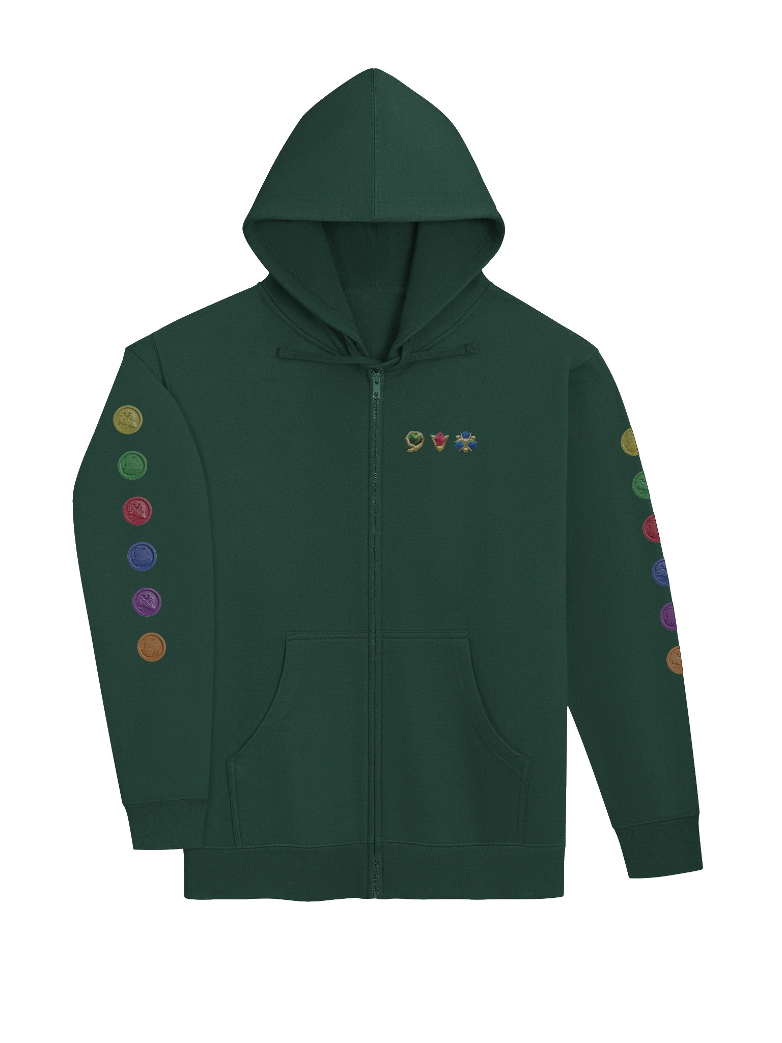 Hero of Time - Independent Trading Co. Fleece Zip Up Hoodie product image (15)