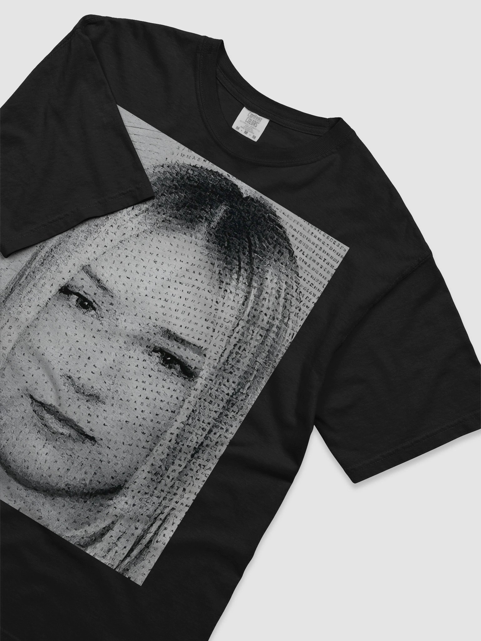mugshot - blk/wht tee product image (5)