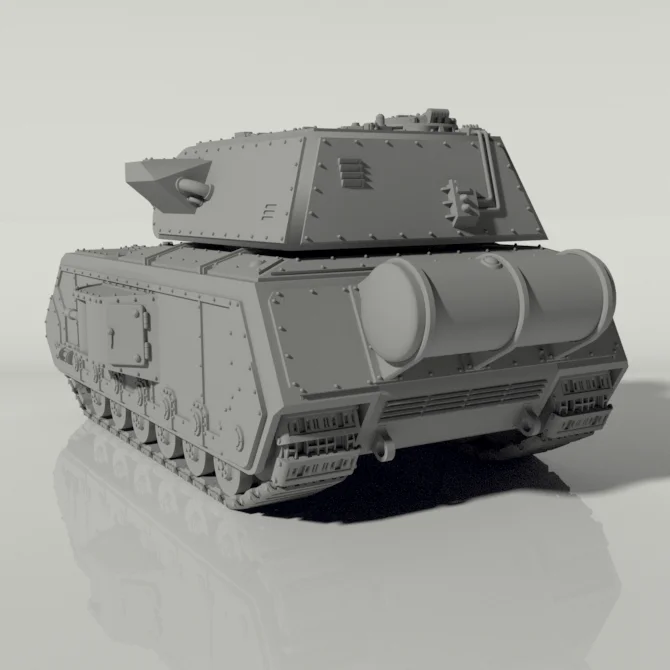 Grim Maus Heavy Battle Tank STLs product image (4)