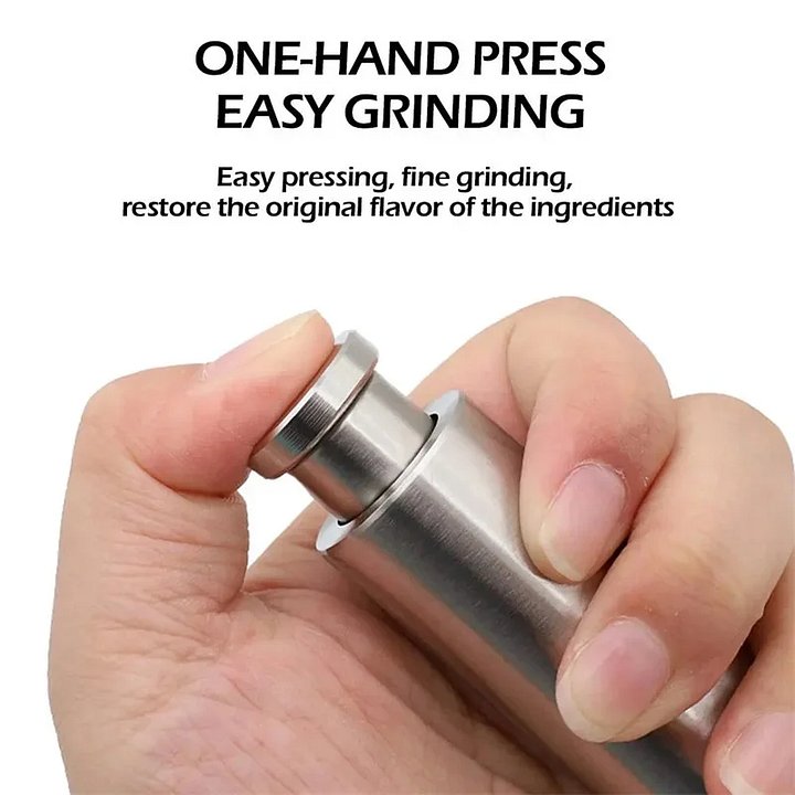 Salt and Pepper Stainless Steel Spice Mill product image (2)
