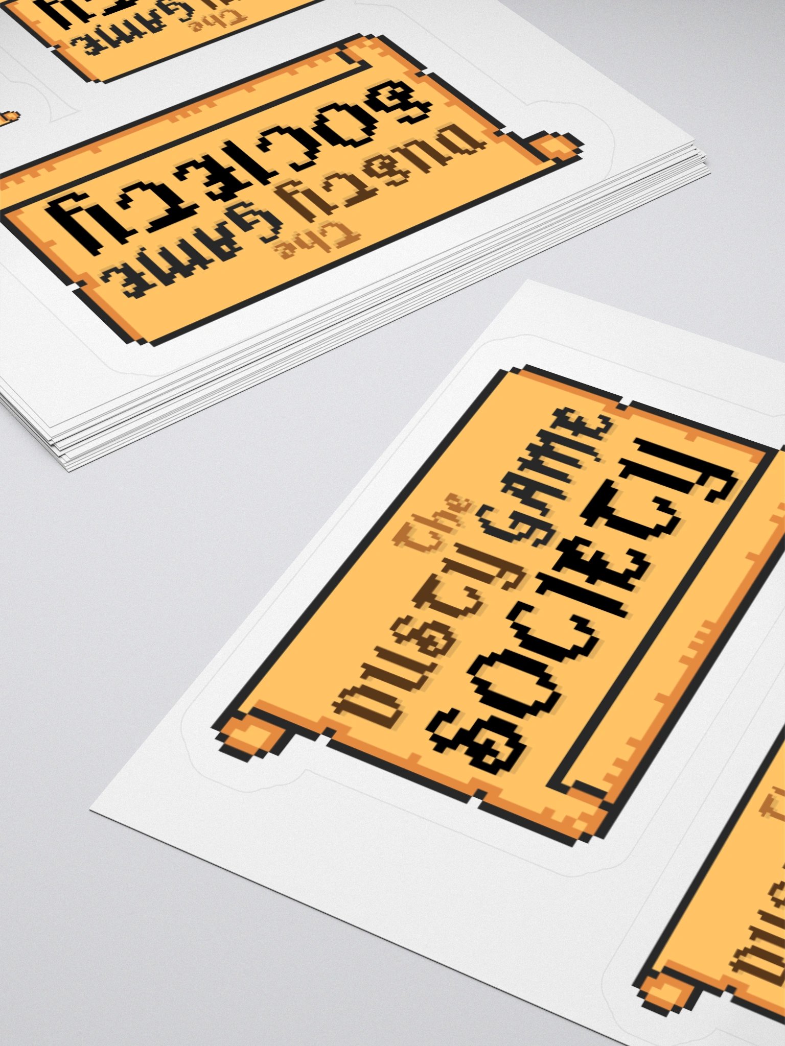 "Dusty Game Society" Logo Decals product image (11)