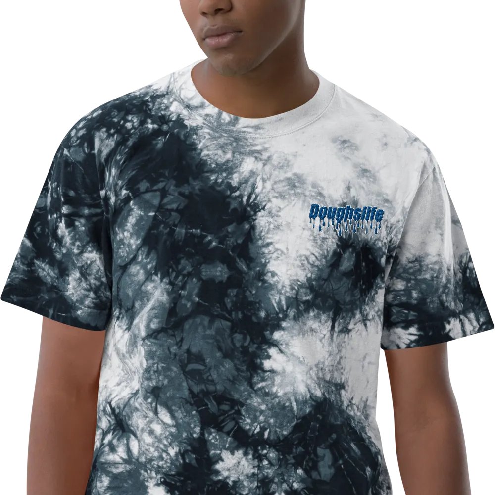 DoughsLife Dripping Text Tie-Dye Tee product image (37)
