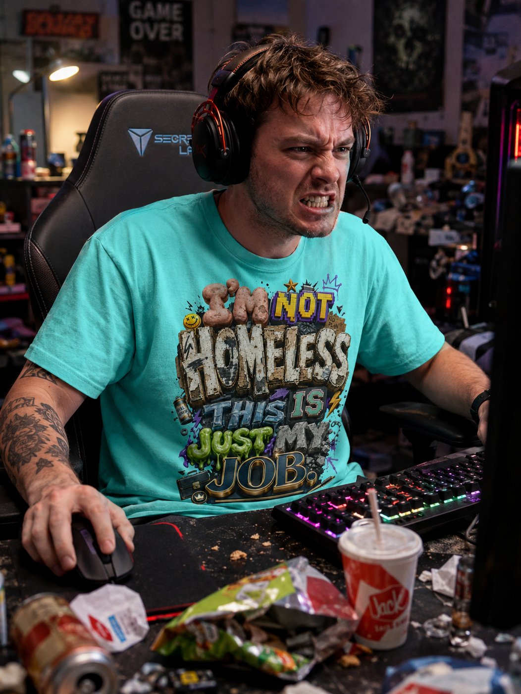 I'M NOT HOMLESS T-Shirt product image (1)