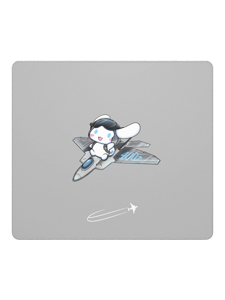 Jet Fighter Cinnamonroll Gaming Mouse Pad product image (3)