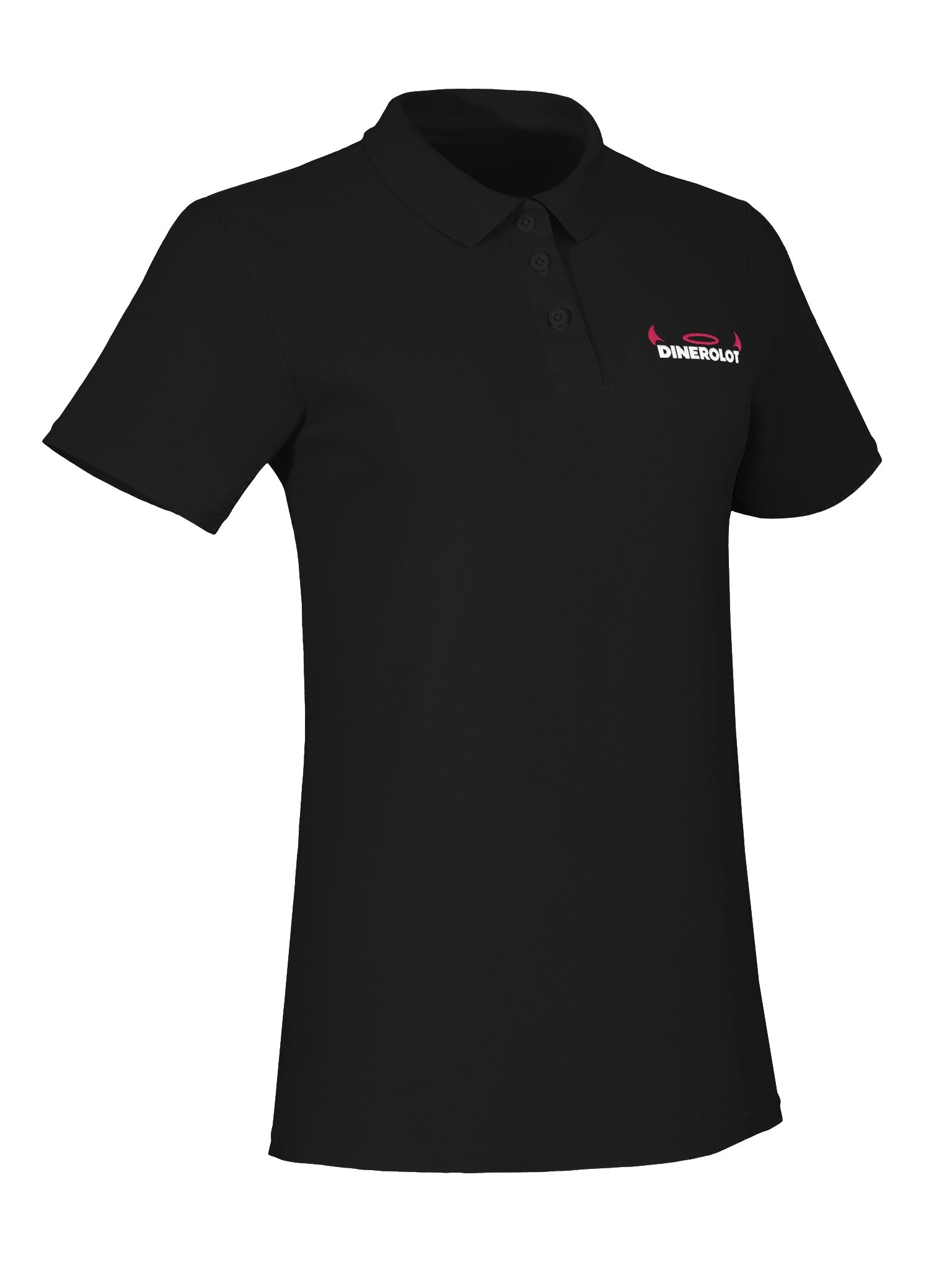 Booty Demon DINEROLOT Halo Women's Embroidered Polo product image (8)