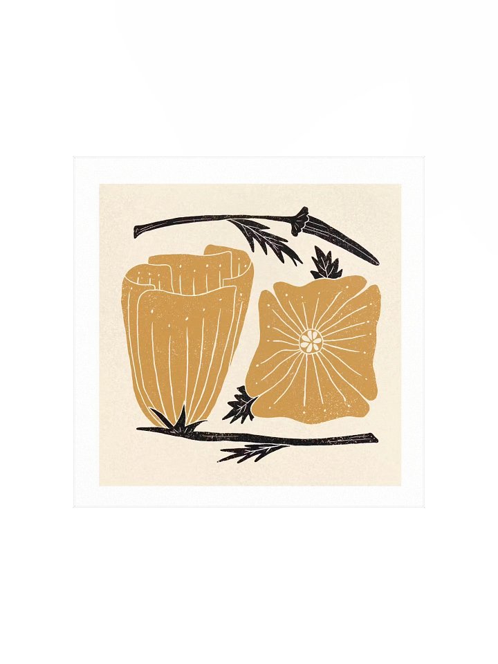 CA Poppies ✷ Art Print product image (1)