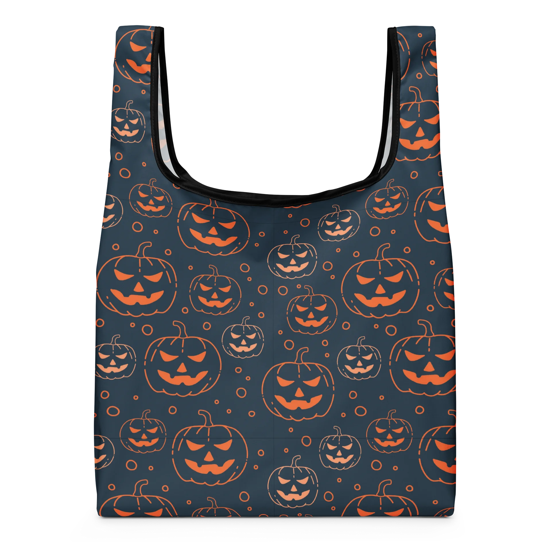 Jack o Lantern Reusable Shopping Bag product image (1)