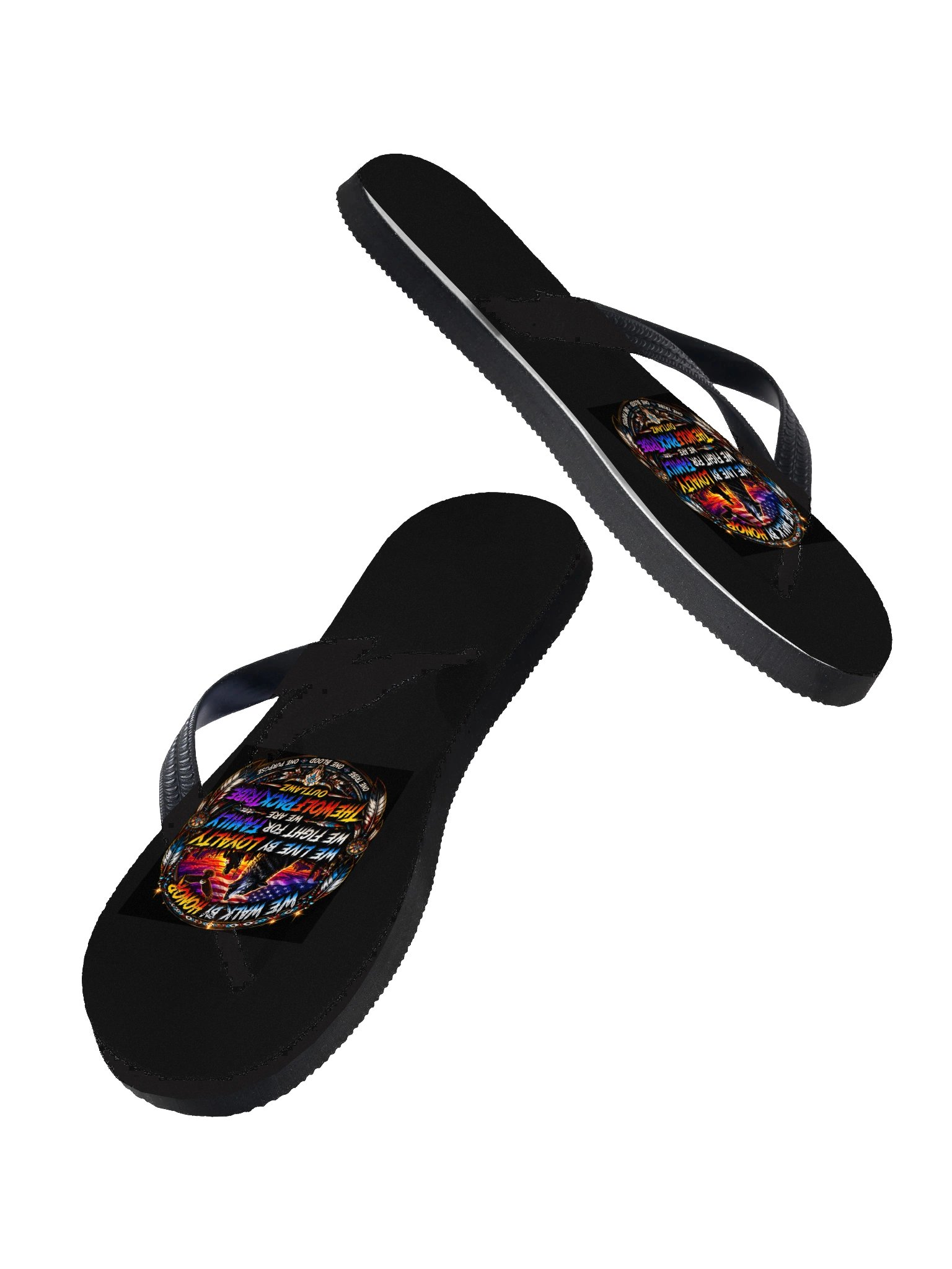thewolfpacktribe flipflops product image (2)
