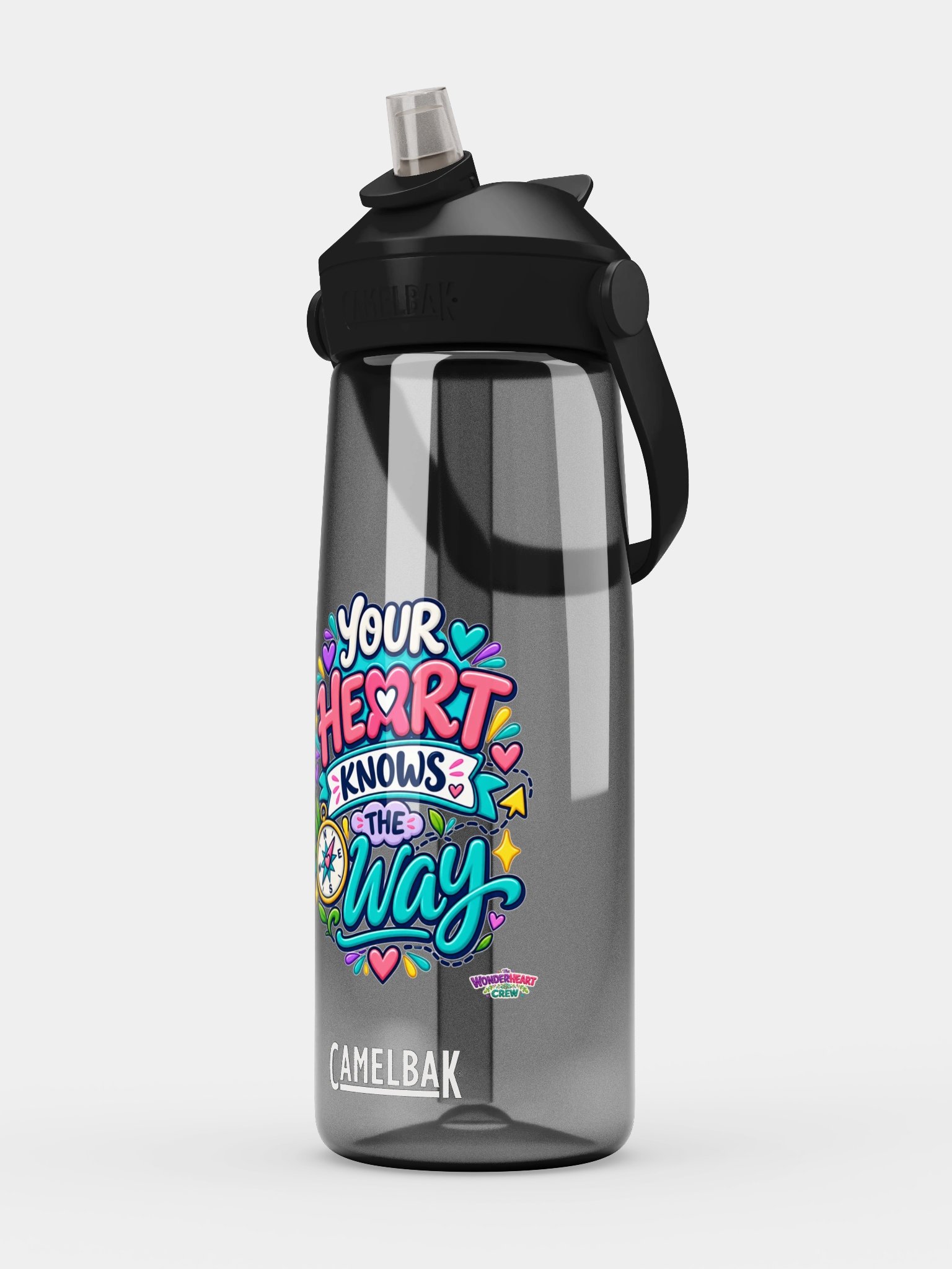 CamelBak Thrive® Flip Straw Inspirational Water Bottle - Your Heart Knows The Way product image (5)