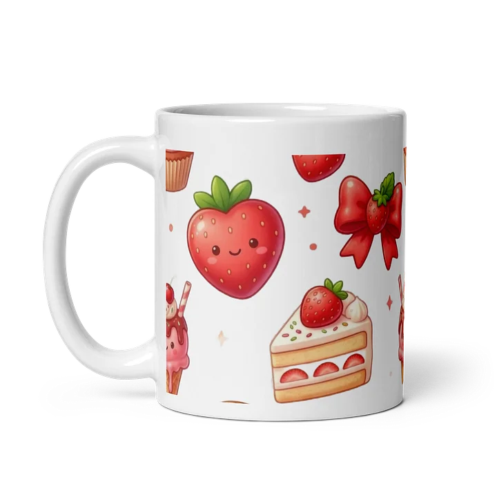 Sweet Strawberry Delight Mug product image (4)