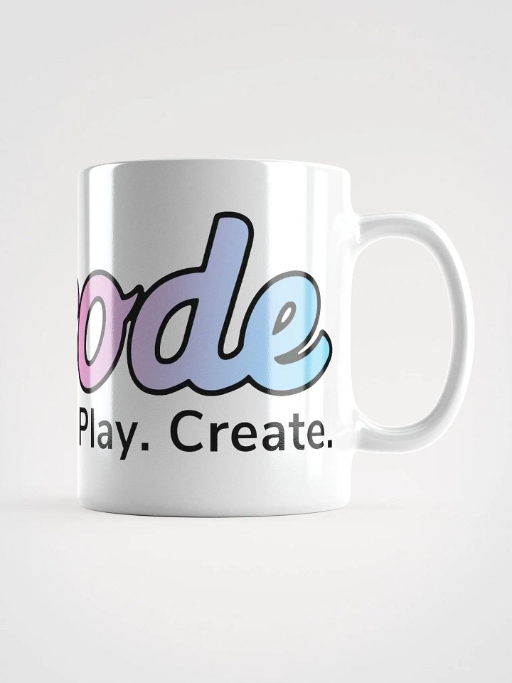 Episode White Glossy Mug With Gradient Logo product image (1)