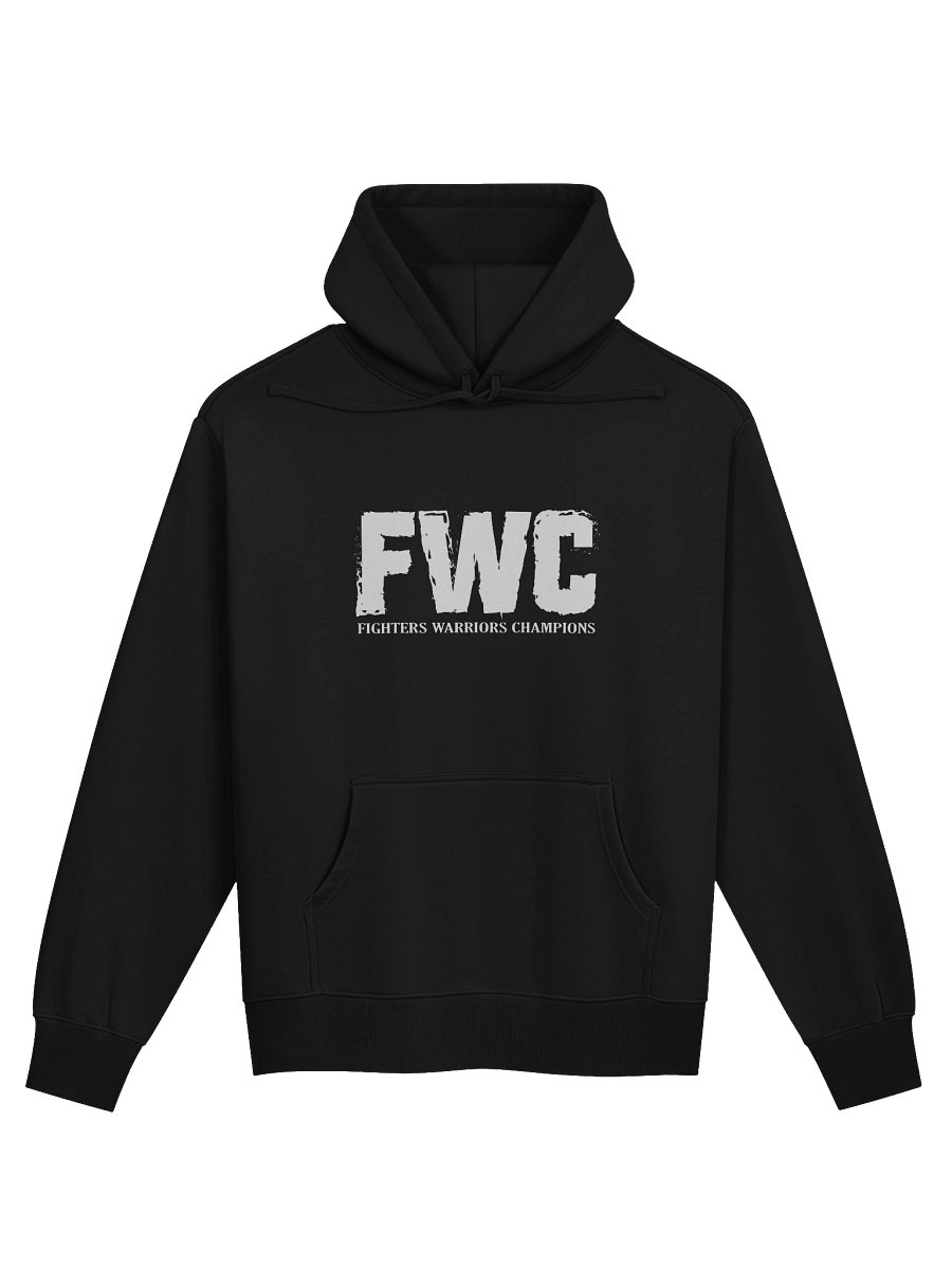 FWC Oversized Hoodie White Letters product image (1)