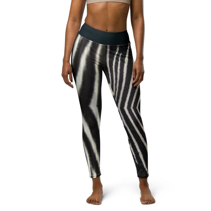 Zebra Stripes Pattern | All-Over Print Yoga Leggings product image (1)