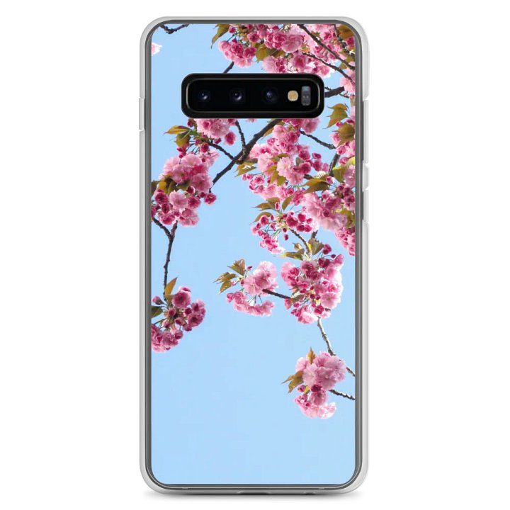 Cherry Blossom Sky Clear Samsung® Case | Elegant & Durable Phone Protection product image (7)